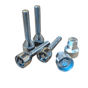 Tornillos antirrobo cónicos 2 llaves