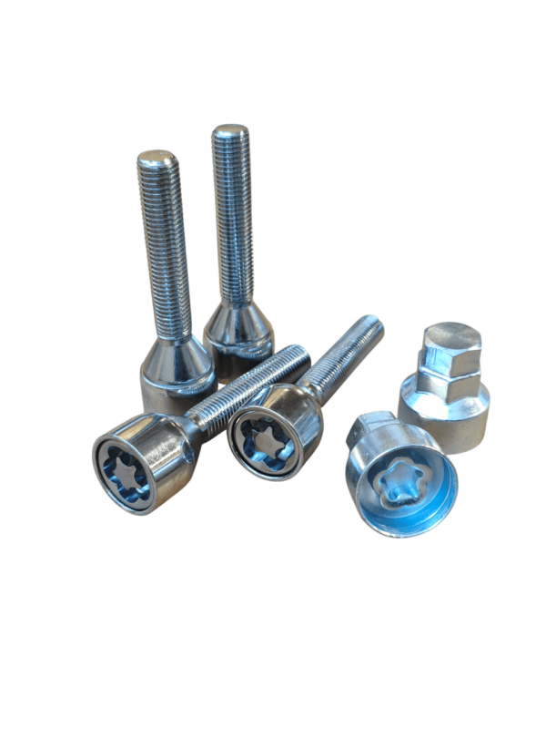 Tornillos antirrobo cónicos 2 llaves