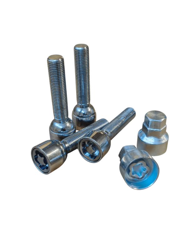 Tornillos antirrobo esféricos 2 llaves